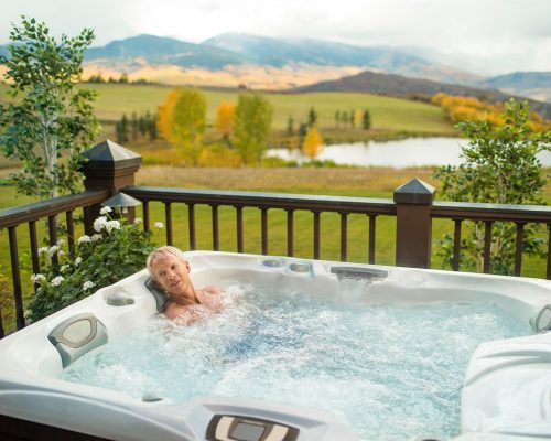 Sundance spas hot tub installation